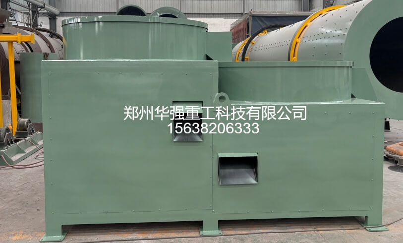 有机肥粉状不成球？双级抛圆机一遍出圆颗粒